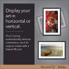 imageCanvas II  the Smart Art Frame with 27 in HD Digital Canvas that Renders Images and Photography in Lifelike Detail  19X29 Black Frame  WiFiConnected  Powered by NETGEAR MC327BL16x24 Light Wood Frame