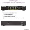 imageNETGEAR 16Port Gigabit Ethernet Unmanaged PoE Switch GS316P  with 16 x PoE  115W DesktopWallmount Sturdy Metal Renewed5 port  4xPoE 55W