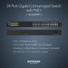 imageNETGEAR 16Port PoE Gigabit Ethernet Unmanaged Essentials Switch GS316P  with 16 x PoE  115W Desktop or Wall MountUnmanaged