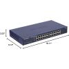 imageNETGEAR 5Port Gigabit Ethernet Easy Smart Managed Switch GS105Ev2  Managed Desktop or Wall Mount and Limited Lifetime ProtectionUnmanaged