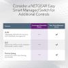 imageNETGEAR 5Port MultiGigabit Ethernet Unmanaged Essentials Network Switch MS305  with 5 x 1G25G Desktop or Wall Mount and Limited 3 Year Protection5 Port  25 Gigabit