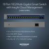imageNETGEAR 8Port 10G MultiGigabit Ethernet Unmanaged Switch XS508M  with 1 x 10G SFP Desktop or Rackmount and Limited Lifetime Protection16 port  MultiGig  2xSFP  Managed