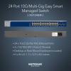imageNETGEAR 8Port 10G MultiGigabit Ethernet Unmanaged Switch XS508M  with 1 x 10G SFP Desktop or Rackmount and Limited Lifetime Protection24 port  10G  Multi  2xSFP  Managed