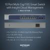 imageNETGEAR 8Port Gigabit Ethernet Smart Switch GS108T  Managed with 1 x PD Port Optional Insight Cloud Management Desktop or Wall Mount Silent Operation and Limited Lifetime ProtectionSmart