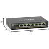 imageNETGEAR 8Port Ultra60 PoE MultiGigabit Ethernet Easy Smart Managed Switch MS108EUP  Managed with 4 x PoE and 4 x PoE  230W Desktop or Wall Mount and Limited Lifetime ProtectionPlus