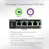 imageNETGEAR 8Port Ultra60 PoE MultiGigabit Ethernet Easy Smart Managed Switch MS108EUP  Managed with 4 x PoE and 4 x PoE  230W Desktop or Wall Mount and Limited Lifetime Protection16x83x55