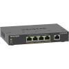 imageNETGEAR 8Port Ultra60 PoE MultiGigabit Ethernet Easy Smart Managed Switch MS108EUP  Managed with 4 x PoE and 4 x PoE  230W Desktop or Wall Mount and Limited Lifetime ProtectionPlus