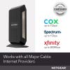 imageNETGEAR Cable Modem DOCSIS 31 CM1000 Gigabit Modem Compatible with All Major ISP Providers Including Xfinity Spectrum Cox for Cable Plans Up to 1 GbpsBlackDOCSIS 31 Cable Modem CM1000