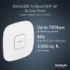 imageNETGEAR Cloud Managed Wireless Access Point WAX630EP  WiFi 6E TriBand AXE7800 Speed  Mesh  80211ax  MUMIMO  Insight Remote Management  PoE  Includes Power AdapterAXE7800  WiFi 6E  PoE
