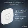 imageNETGEAR Cloud Managed Wireless Access Point WAX630EP  WiFi 6E TriBand AXE7800 Speed  Mesh  80211ax  MUMIMO  Insight Remote Management  PoE  Includes Power AdapterAXE7800  WiFi 6E  PoE