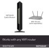 imageNETGEAR Nighthawk Cable Modem CM1200  Compatible with All Cable Providers Including Xfinity by Comcast Spectrum Cox  for Cable Plans Up to 2 Gigabits  4 x 1G Ethernet Ports  DOCSIS 31 Black2 Gbps