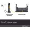 imageNETGEAR Nighthawk Cable Modem CM1200  Compatible with All Cable Providers Including Xfinity by Comcast Spectrum Cox  for Cable Plans Up to 2 Gigabits  4 x 1G Ethernet Ports  DOCSIS 31 Black2 Gbps