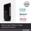 imageNETGEAR Nighthawk Cable Modem CM1200  Compatible with All Cable Providers Including Xfinity by Comcast Spectrum Cox  for Cable Plans Up to 2 Gigabits  4 x 1G Ethernet Ports  DOCSIS 31 Black2 Gbps