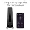 imageNETGEAR Nighthawk Cable Modem and WiFi 6 Router Combo CAX80  Compatible with All Major Cable Providers incl Xfinity Spectrum Cox  Cable Plans up to 6Gbps  AX6000 WiFi 6 Speed  DOCSIS 3185L x 43W x 104H