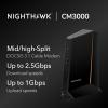 imageNETGEAR Nighthawk DOCSIS 31 MidhighSplit Cable Modem CM3000  Approved for Todays Fastest Speeds  Works with All Providers Incl Xfinity Spectrum Cox  for Plans up to 25Gbps