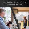 imageNETGEAR Nighthawk M6 5G Mobile Hotspot Router with Sim Card Slot Modem Portable WiFi Device for Travel Unlocked with Verizon ATampampT and TMobile WiFi 6 25Gbps MR61505G Hotspot  25Gbps