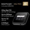imageNETGEAR Nighthawk M6 5G Mobile Hotspot Router with Sim Card Slot Modem Portable WiFi Device for Travel Unlocked with Verizon ATampampT and TMobile WiFi 6 25Gbps MR61505G Hotspot  80Gbps
