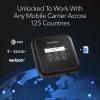 imageNETGEAR Nighthawk M6 5G Mobile Hotspot Router with Sim Card Slot Modem Portable WiFi Device for Travel Unlocked with Verizon ATampampT and TMobile WiFi 6 25Gbps MR61505G Hotspot  80Gbps