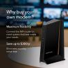 imageNETGEAR Nighthawk MultiGig Cable Modem CM2000  Compatible with All Cable Providers Incl Xfinity Spectrum Cox  for Cable Plans up to 25Gbps  DOCSIS 31NEW 25Gbps
