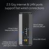 imageNETGEAR Nighthawk TriBand WiFi 7 Router RS500  Router Only BE12000 Wireless Speed up to 12 Gbps  Covers up to 3000 sq ft 120 Devices  25 Gig Internet Port  Free Expert Help12Gbps  25G Port