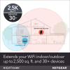 imageNETGEAR Nighthawk WiFi 6 Mesh Range Extender EAX80  Add up to 2500 sq ft and 30 Devices with AX6000 DualBand Wireless Signal Booster ampamp Repeater up to 6Gbps Speed Plus Smart Roaming