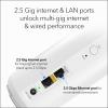 imageNETGEAR Orbi 370 Series DualBand WiFi 7 Mesh Network System for Home RBE372  Wireless Router  1 Extender Security Features 5 Gbps Covers 4000 sqft 70 Devices 25GB Internet Port BE5000WiFi 7  2Pack