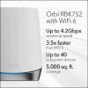 imageNETGEAR Orbi 370 Series DualBand WiFi 7 Mesh Network System for Home RBE372  Wireless Router  1 Extender Security Features 5 Gbps Covers 4000 sqft 70 Devices 25GB Internet Port BE5000WiFi 6  2Pack