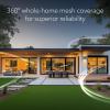 imageNETGEAR Orbi 370 Series DualBand WiFi 7 Mesh Network System for Home RBE372  Wireless Router  1 Extender Security Features 5 Gbps Covers 4000 sqft 70 Devices 25GB Internet Port BE5000WiFi 7  2Pack