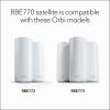 imageNETGEAR Orbi 770 Series TriBand WiFi 7 Mesh Network System RBE772  Router  1 Satellite Extender Security Features Up to 11Gbps Covers up to 5500 sqft 100 Devices 25 Gig Internet PortWiFi 7