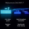 imageNETGEAR Orbi 770 Series TriBand WiFi 7 Mesh Network System RBE772  Router  1 Satellite Extender Security Features Up to 11Gbps Covers up to 5500 sqft 100 Devices 25 Gig Internet PortWiFi 7