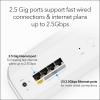imageNETGEAR Orbi 770 Series TriBand WiFi 7 Mesh Network System RBE772  Router  1 Satellite Extender Security Features Up to 11Gbps Covers up to 5500 sqft 100 Devices 25 Gig Internet PortWiFi 7