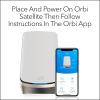 imageNETGEAR Orbi 870 Series TriBand WiFi 7 Mesh System RBE873  Router  2 Satellite Extenders Security Features Up to 21 Gbps Covers Up to 9000 Sq Ft 150 Devices 10 Gig Internet Port BE21000WiFi 6E