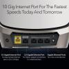 imageNETGEAR Orbi 870 Series TriBand WiFi 7 Mesh System RBE873  Router  2 Satellite Extenders Security Features Up to 21 Gbps Covers Up to 9000 Sq Ft 150 Devices 10 Gig Internet Port BE21000WiFi 6E