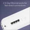 imageNETGEAR Orbi 870 Series TriBand WiFi 7 Mesh System RBE873  Router  2 Satellite Extenders Security Features Up to 21 Gbps Covers Up to 9000 Sq Ft 150 Devices 10 Gig Internet Port BE21000WiFi 7