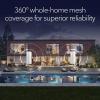 imageNETGEAR Orbi 870 Series TriBand WiFi 7 Mesh System RBE873  Router  2 Satellite Extenders Security Features Up to 21 Gbps Covers Up to 9000 Sq Ft 150 Devices 10 Gig Internet Port BE21000WiFi 7