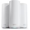 imageNETGEAR Orbi 870 Series TriBand WiFi 7 Mesh System RBE873  Router  2 Satellite Extenders Security Features Up to 21 Gbps Covers Up to 9000 Sq Ft 150 Devices 10 Gig Internet Port BE21000WiFi 7