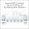 imageNETGEAR Orbi 970 Series QuadBand WiFi 7 Mesh Network System RBE973S Router  2 Satellite Extenders Security Features Up to 27Gbps Covers Up to 10000 sq ft 200 Devices 10 Gig Internet PortWiFi 6