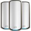 imageNETGEAR Orbi 970 Series QuadBand WiFi 7 Mesh Network System RBE973S Router  2 Satellite Extenders Security Features Up to 27Gbps Covers Up to 10000 sq ft 200 Devices 10 Gig Internet PortWiFi 7