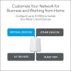 imageNETGEAR Orbi Pro WiFi 6 Triband Mesh System SXK80  Router with 1 Satellite Extender for Business or Home  Coverage up to 6000 sq ft and 60 Devices  AX6000 80211 AX up to 6Gbps Pack of 22Pack Router1 Satellite
