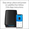 imageNETGEAR Orbi TriBand WiFi 6 Mesh Addon Satellite RBS860B  Works with Orbi RBK863SB  Adds Coverage up to 2700 sq ft  AX6000 6Gbps  Black