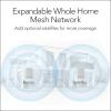imageNETGEAR Orbi Whole Home TriBand Mesh WiFi 6 Addon Satellite RBS760  Works with Your Orbi WiFi 6 System  Security Features  Adds Coverage up to 2500 sq ft  AX5400 up to 54 GbpsAX5200