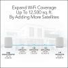 imageNETGEAR Orbi Whole Home TriBand Mesh WiFi 6 Addon Satellite RBS760  Works with Your Orbi WiFi 6 System  Security Features  Adds Coverage up to 2500 sq ft  AX5400 up to 54 GbpsAX5400