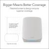 imageNETGEAR Orbi Whole Home TriBand Mesh WiFi 6 Addon Satellite RBS760  Works with Your Orbi WiFi 6 System  Security Features  Adds Coverage up to 2500 sq ft  AX5400 up to 54 GbpsAX5200