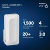 imageNETGEAR WiFi 6 Mesh Range Extender EAX15  Add up to 1500 sq ft 20 Devices with AX1800 DualBand Wireless Signal Booster ampamp Repeater up to 18 Gbps Speed WPA3 Security One WiFi Name30Gbps