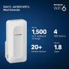 imageNETGEAR WiFi 6 Mesh Range Extender EAX15  Add up to 1500 sq ft 20 Devices with AX1800 DualBand Wireless Signal Booster ampamp Repeater up to 18 Gbps Speed WPA3 Security One WiFi Name18Gbps