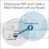 imageNETGEAR WiFi 6 Mesh Range Extender EAX15  Add up to 1500 sq ft 20 Devices with AX1800 DualBand Wireless Signal Booster ampamp Repeater up to 18 Gbps Speed WPA3 Security One WiFi Name30Gbps