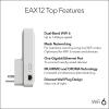 imageNETGEAR WiFi Mesh Range Extender EX5000  Covers up to 1000 sqft and 15 Devices with AC1200 Dual Band Wireless Signal Booster ampamp Repeater up to 1200 Mbps Speed  Compact Wall Plug DesignWiFi 6  16Gbps