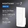 imageNETGEAR WiFi Mesh Range Extender EX5000  Covers up to 1000 sqft and 15 Devices with AC1200 Dual Band Wireless Signal Booster ampamp Repeater up to 1200 Mbps Speed  Compact Wall Plug DesignWiFi 7  36Gbps