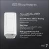 imageNETGEAR WiFi Mesh Range Extender EX5000  Covers up to 1000 sqft and 15 Devices with AC1200 Dual Band Wireless Signal Booster ampamp Repeater up to 1200 Mbps Speed  Compact Wall Plug DesignWiFi 7  36Gbps
