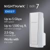 imageNETGEAR WiFi Mesh Range Extender EX6250  Covers up to 1500 sqft and 25 Devices with AC1750 Dual Band Wireless Signal Booster ampamp Repeater up to 1750 Mbps Speed Plus Mesh Smart RoamingWiFi 7  50Gbps